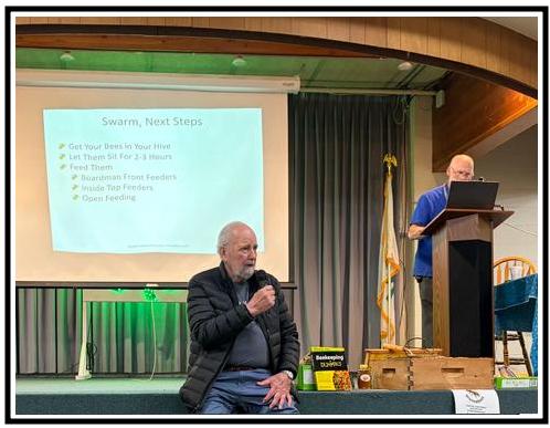 Jerry presenting at Pennington 4H